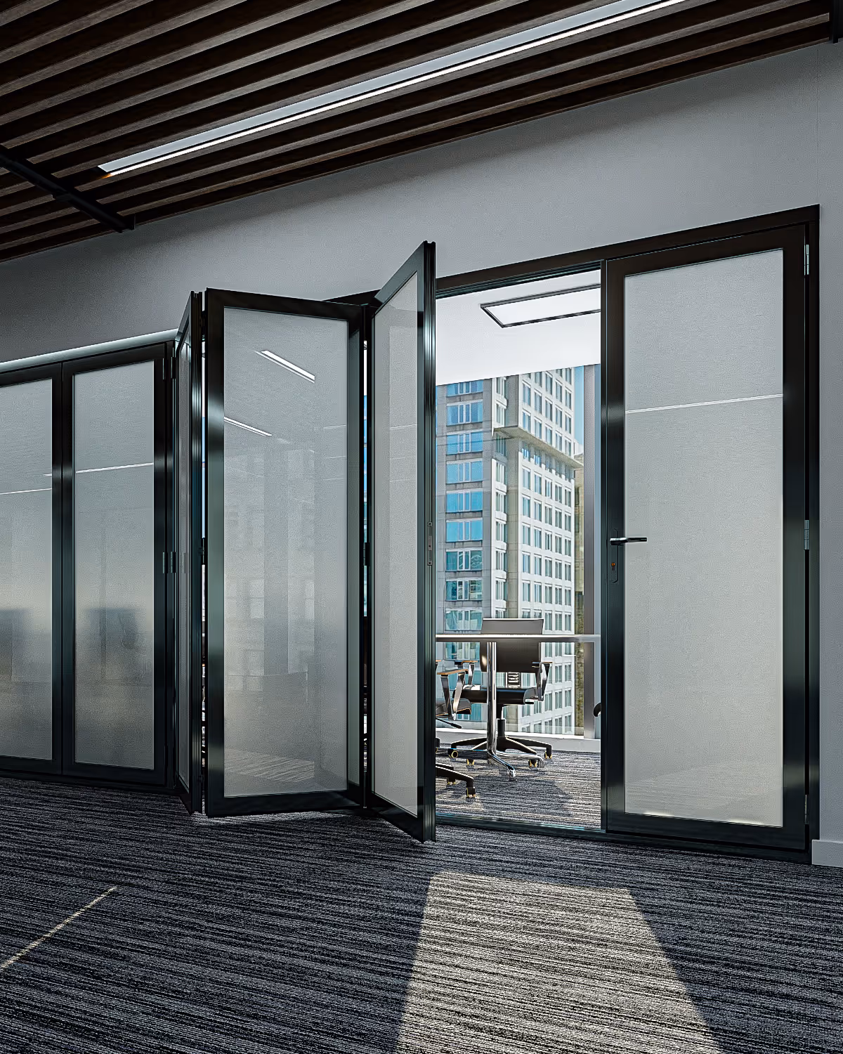 Luxury apartment using Smart Glass product (tinted)