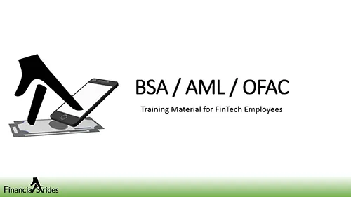 Cover page of AML training