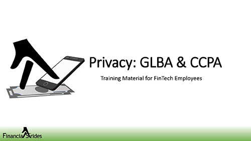 Cover page of Privacy training