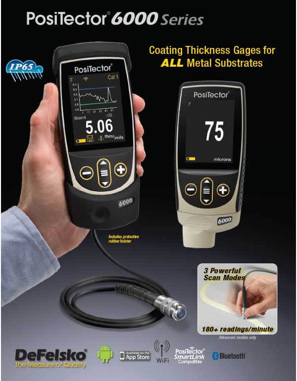 Image thumbnail of the PosiTector 6000 cutsheet