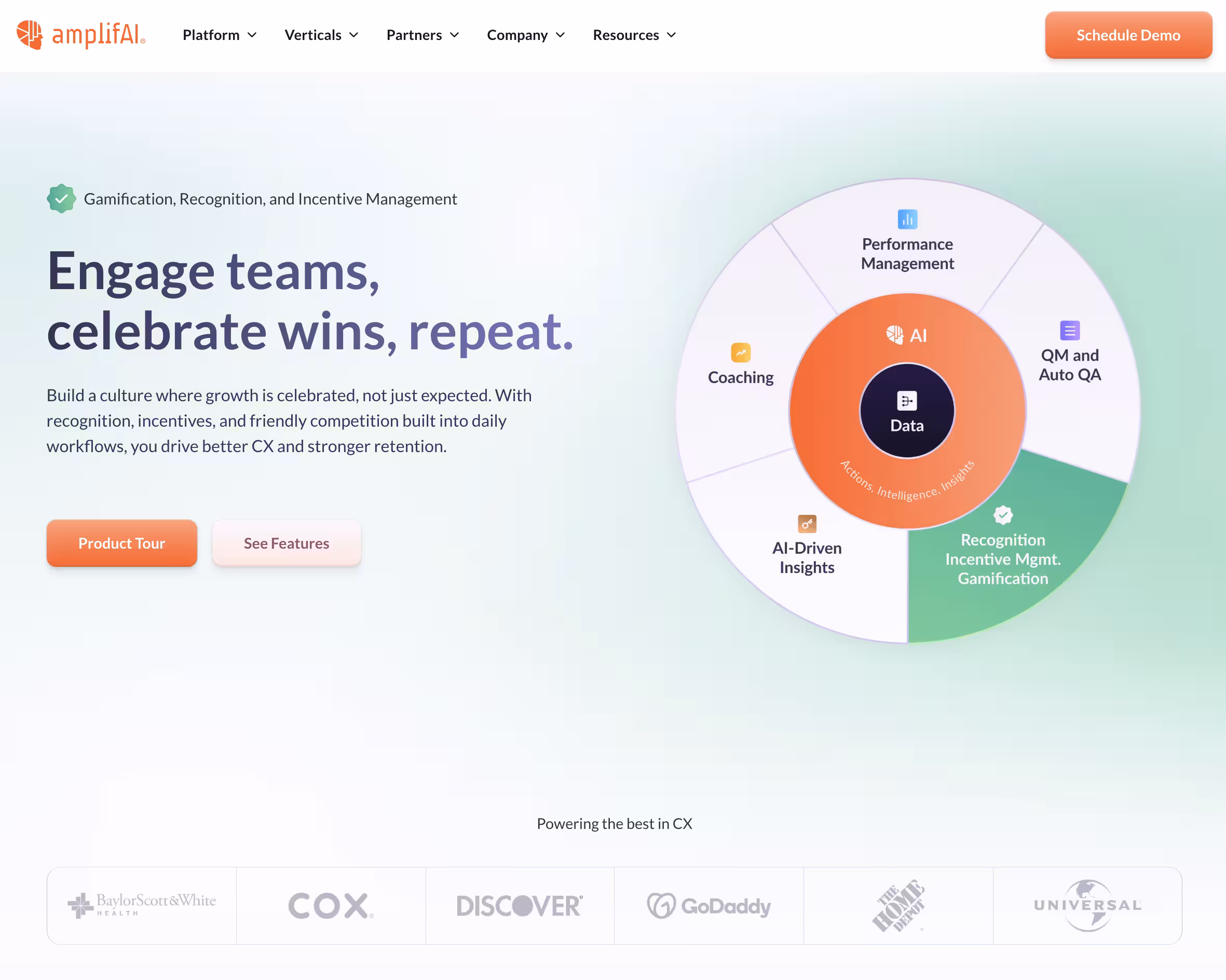 AmplifAI Call center gamification software