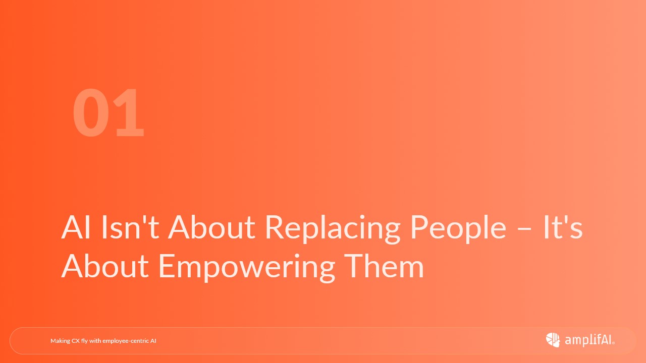 AI Isn’t About Replacing People, It’s About Empowering Them‍