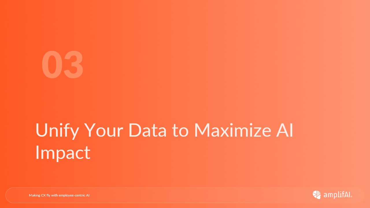 Unify Your Data to Maximize AI Impact