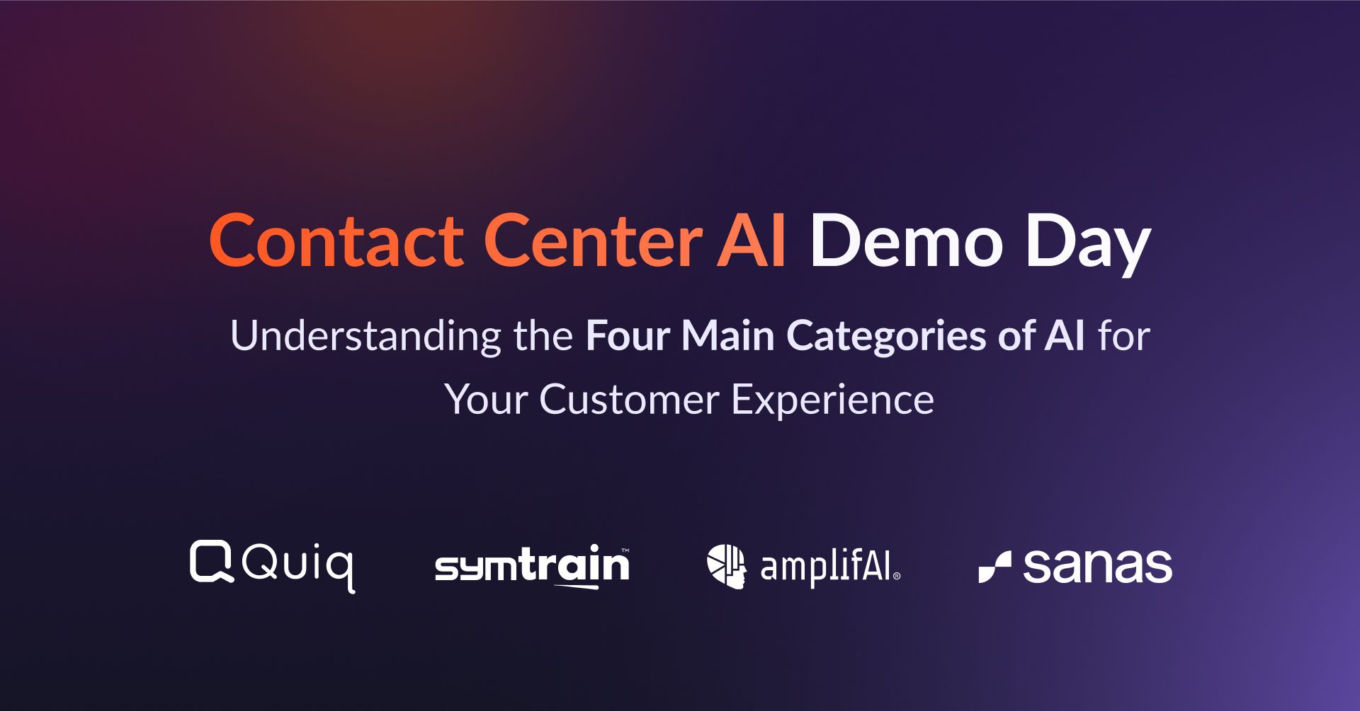 Contact Center AI Demo Day: AmplifAI Demo