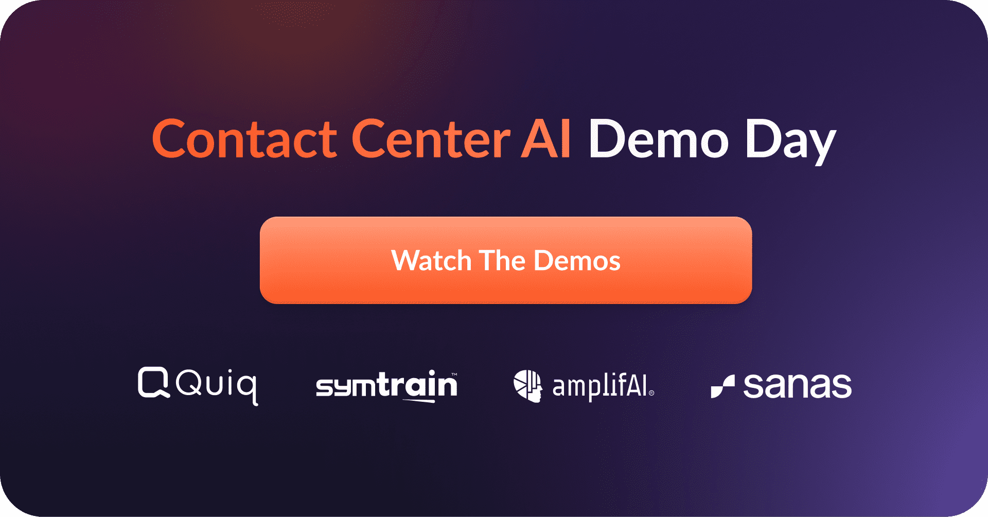 Contact Center AI for CX Summit