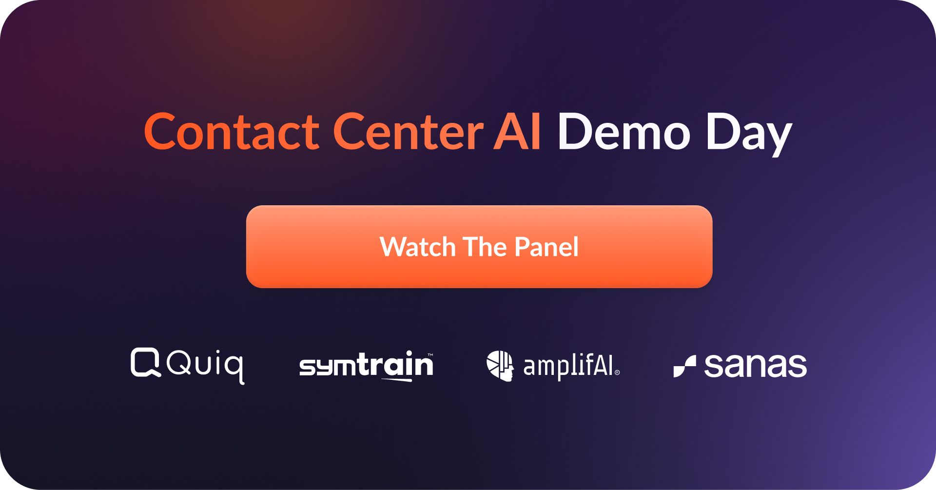 Contact Center AI for CX Summit