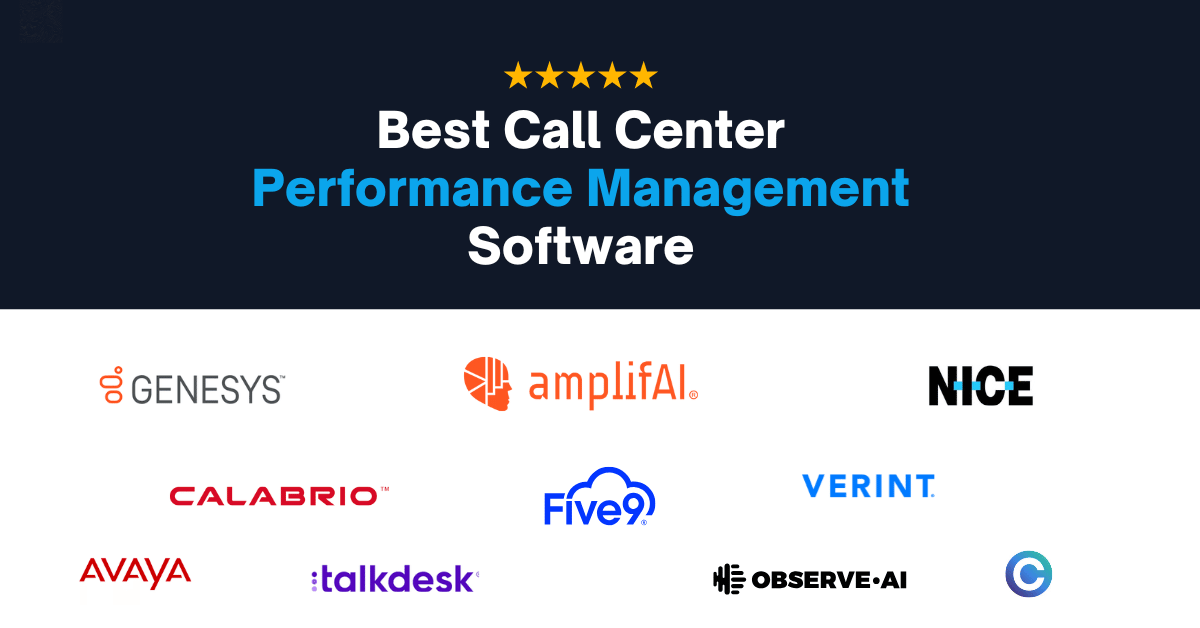10 Best Call Center Performance Management Software 2025