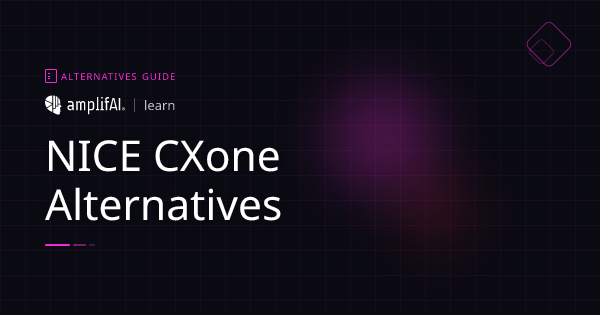 NICE CXone Alternatives