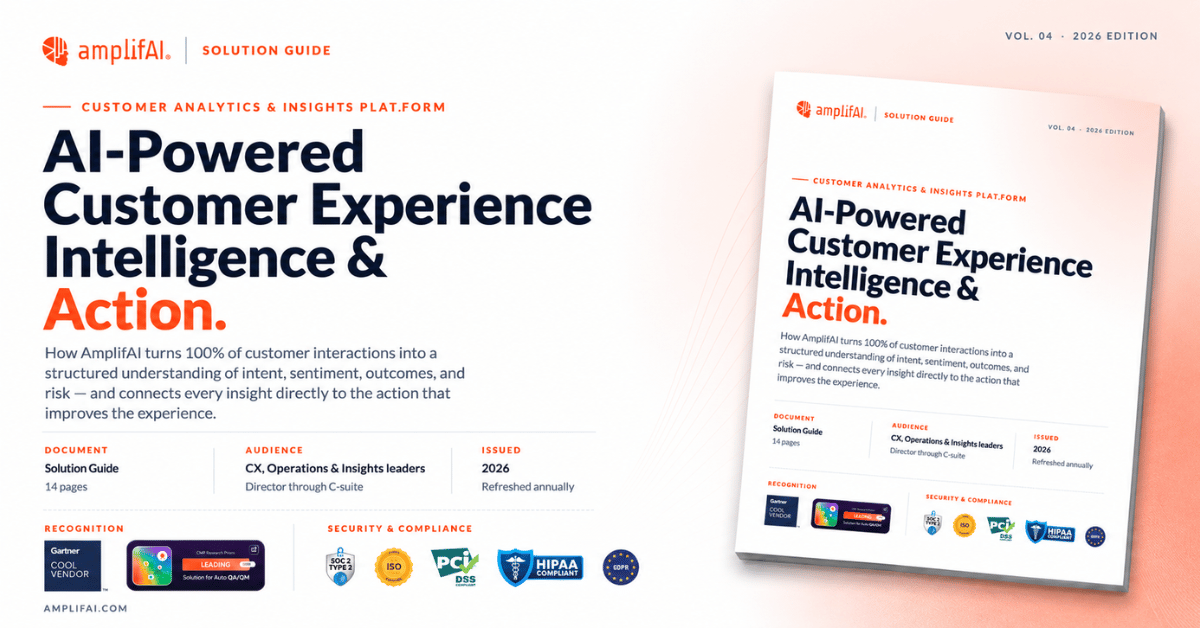 AI-Powered Customer Experience Intelligence and Action