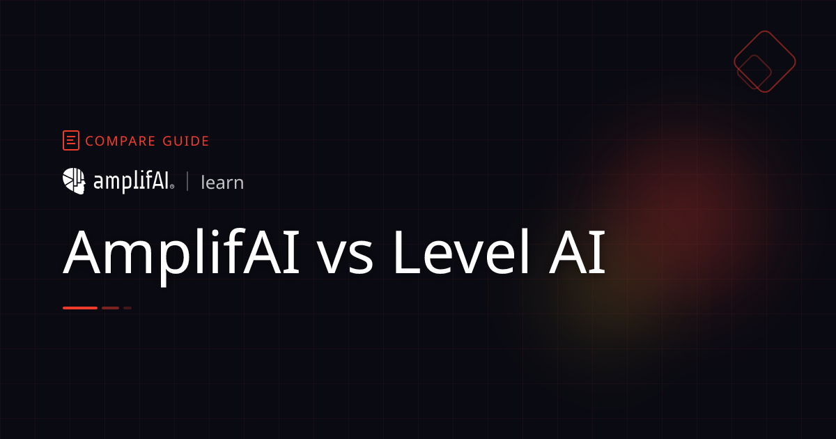 Level AI vs. AmplifAI