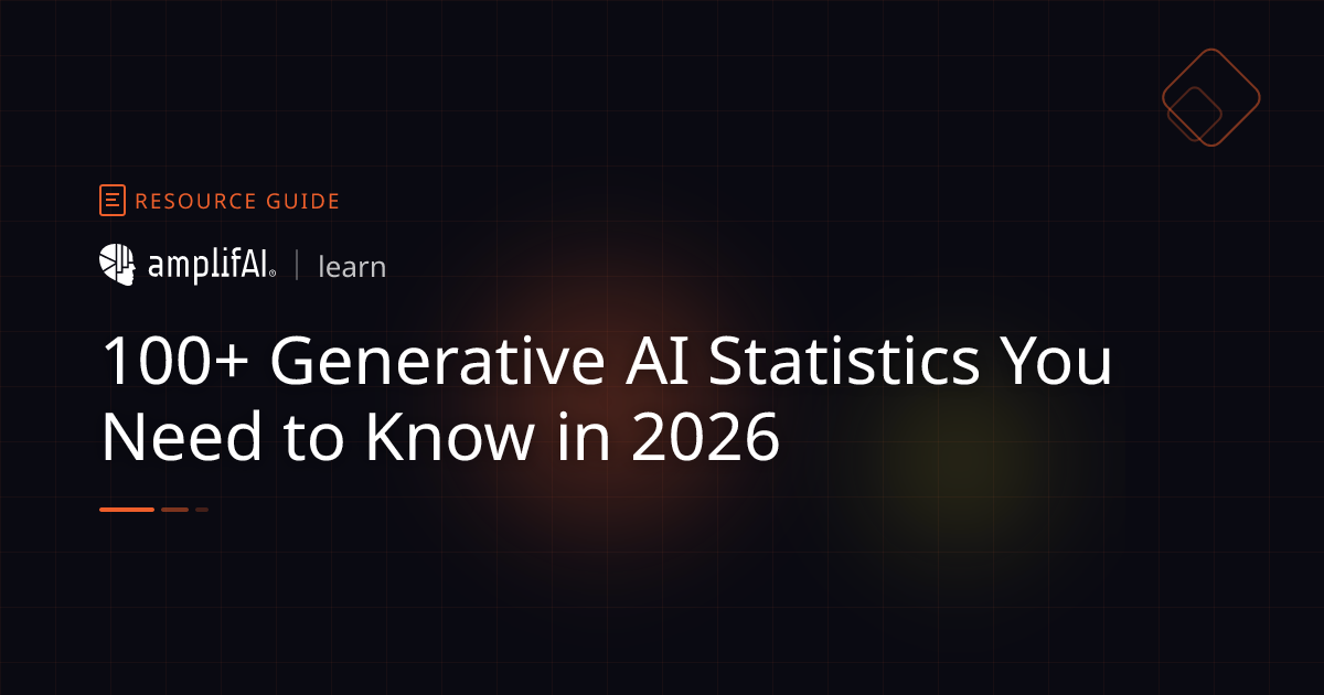 100+ Generative AI Statistics You Need to Know in 2026