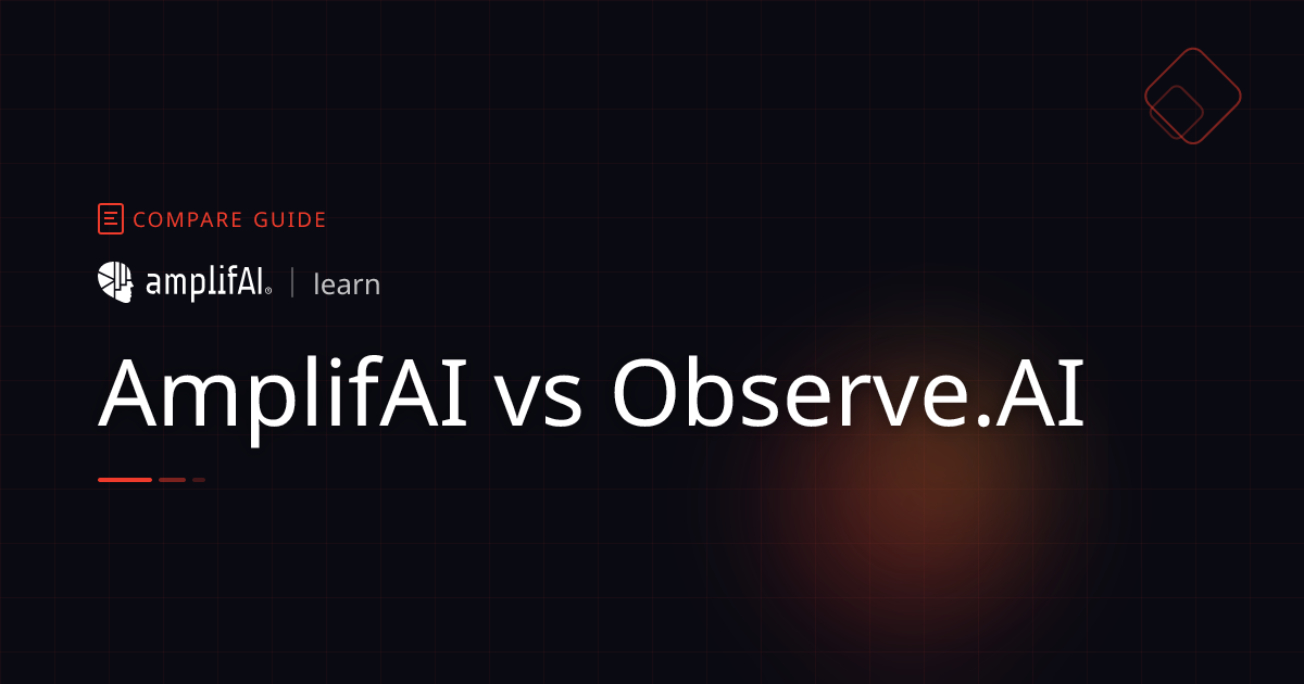 Observe AI vs AmplifAI