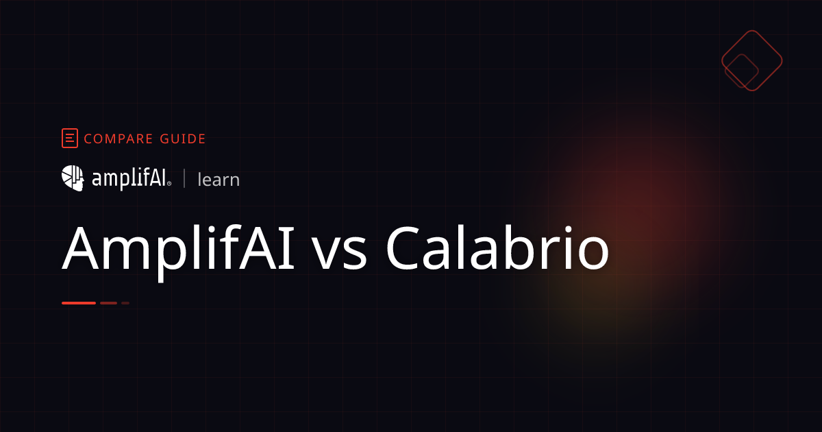 Calabrio vs AmplifAI