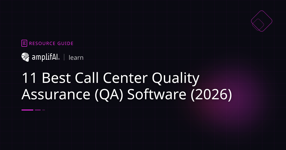 11 Best Call Center Quality Assurance (QA) Software 2026