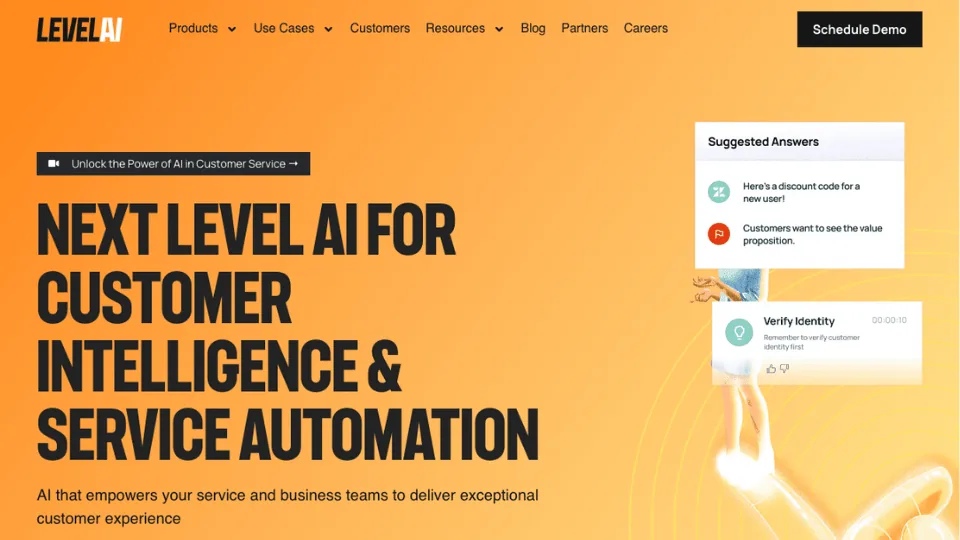 Level AI call center quality assurance software