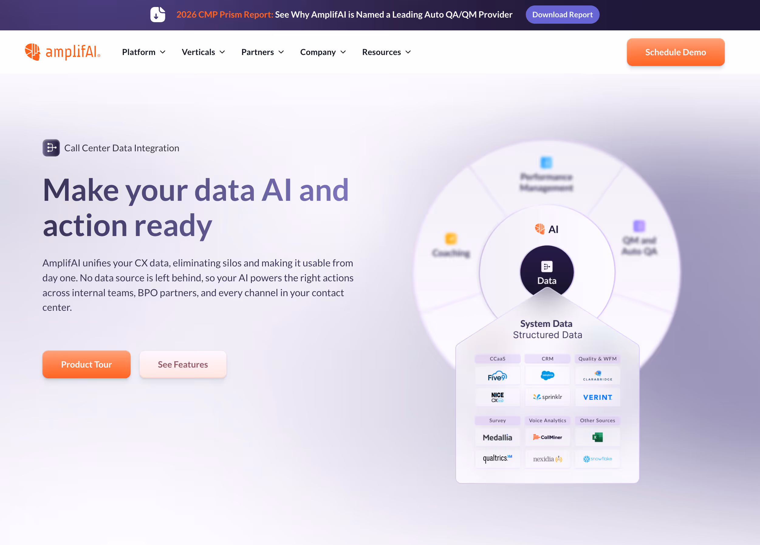 AmplifAI Call Center Analytics Software