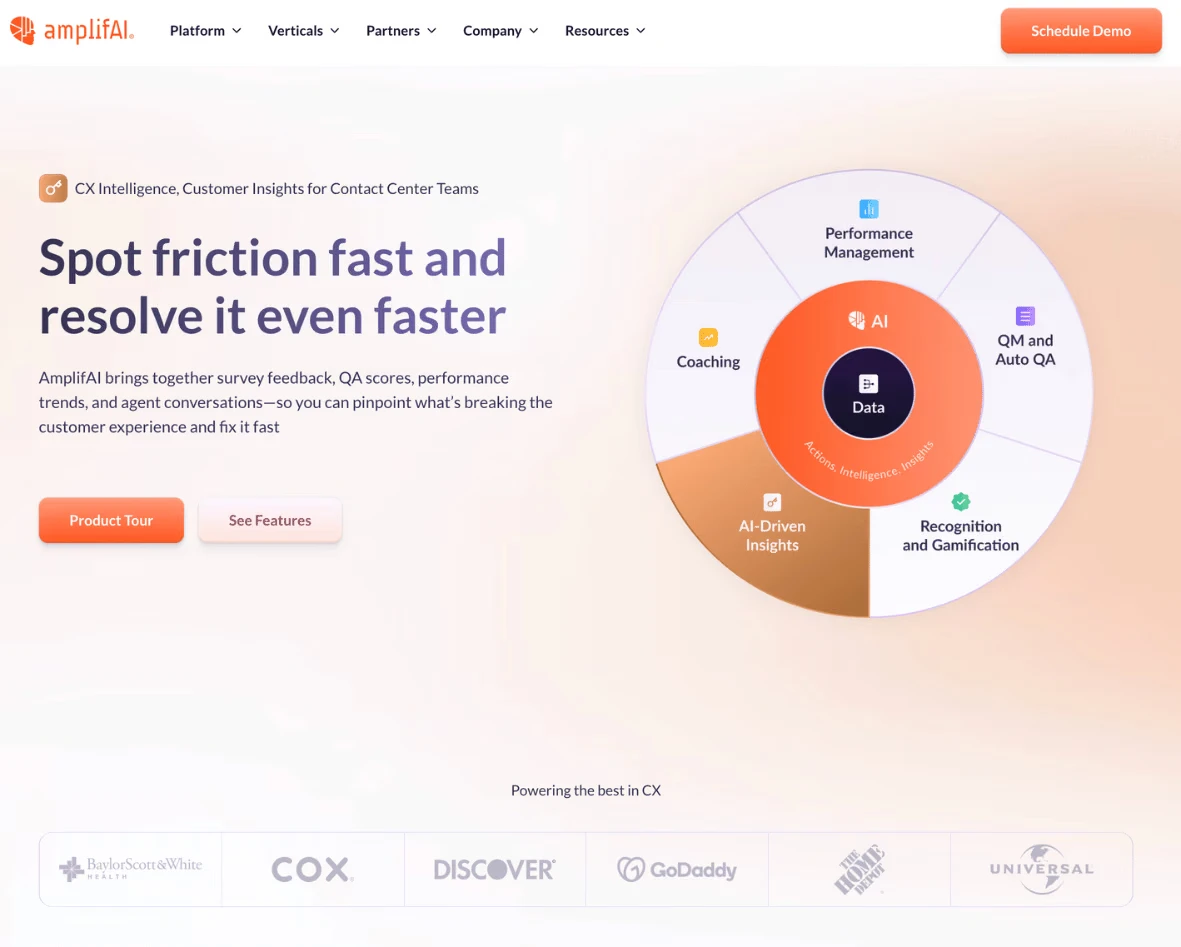 AmplifAI Customer Insights Software