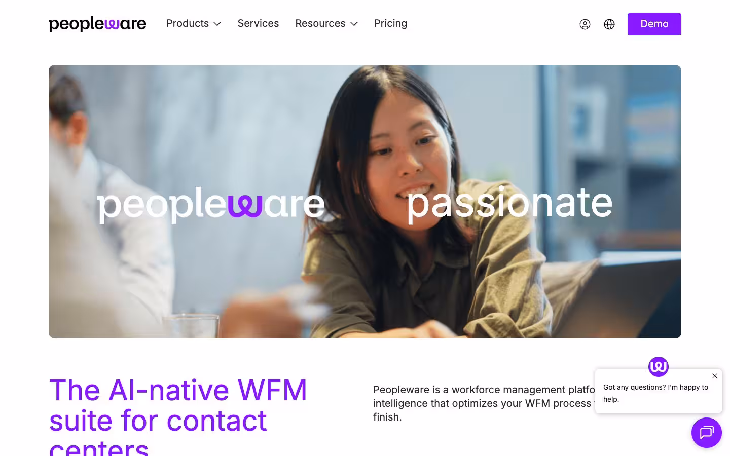 Peopleware Workforce Management (WFM) Software