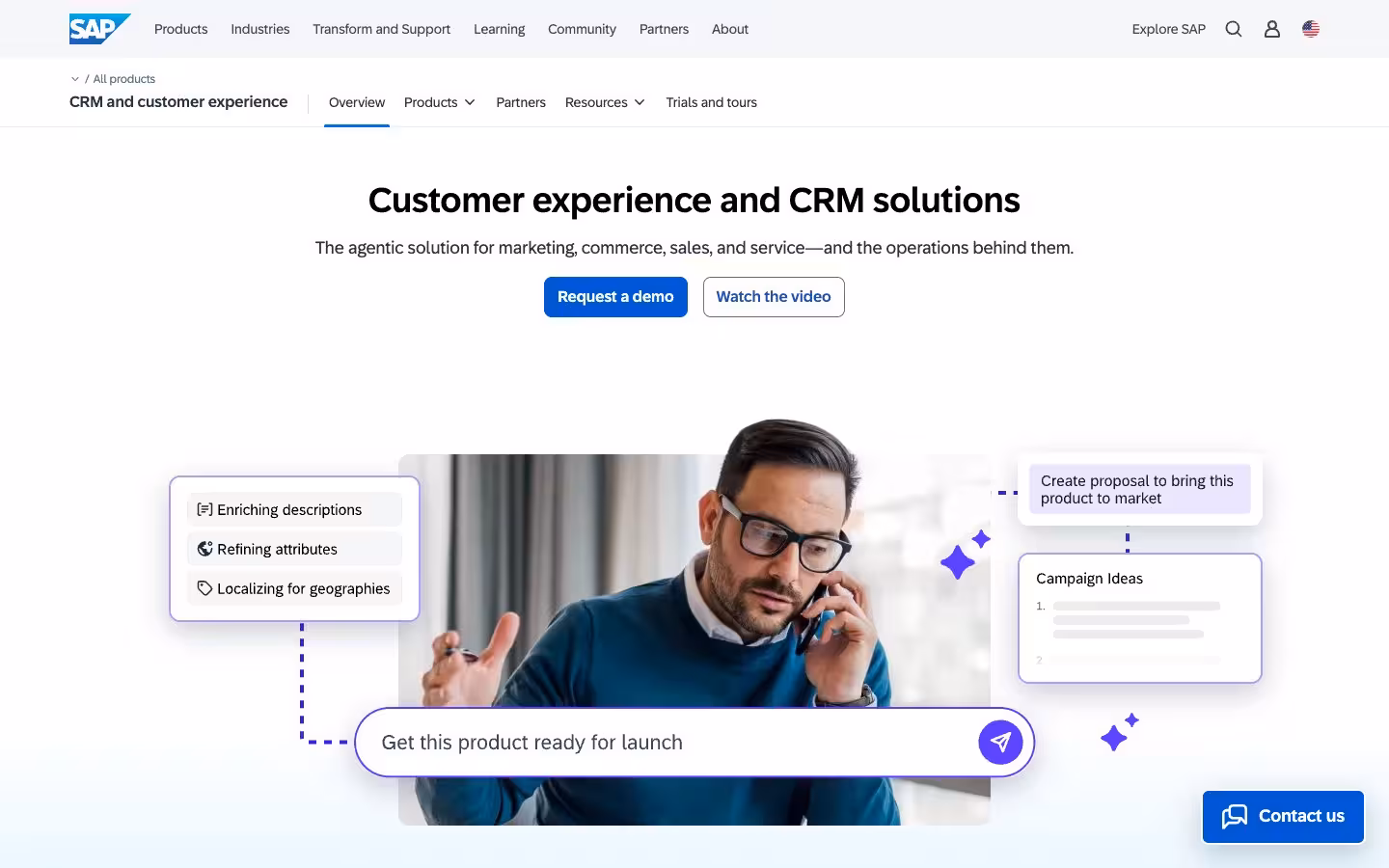 SAP Service Cloud CRM Software