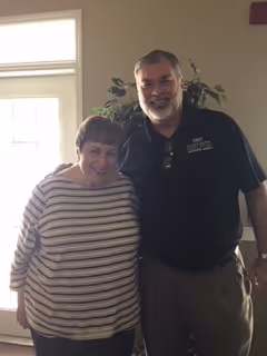 Voices for Children board members Peg Donovan and Don Rausch