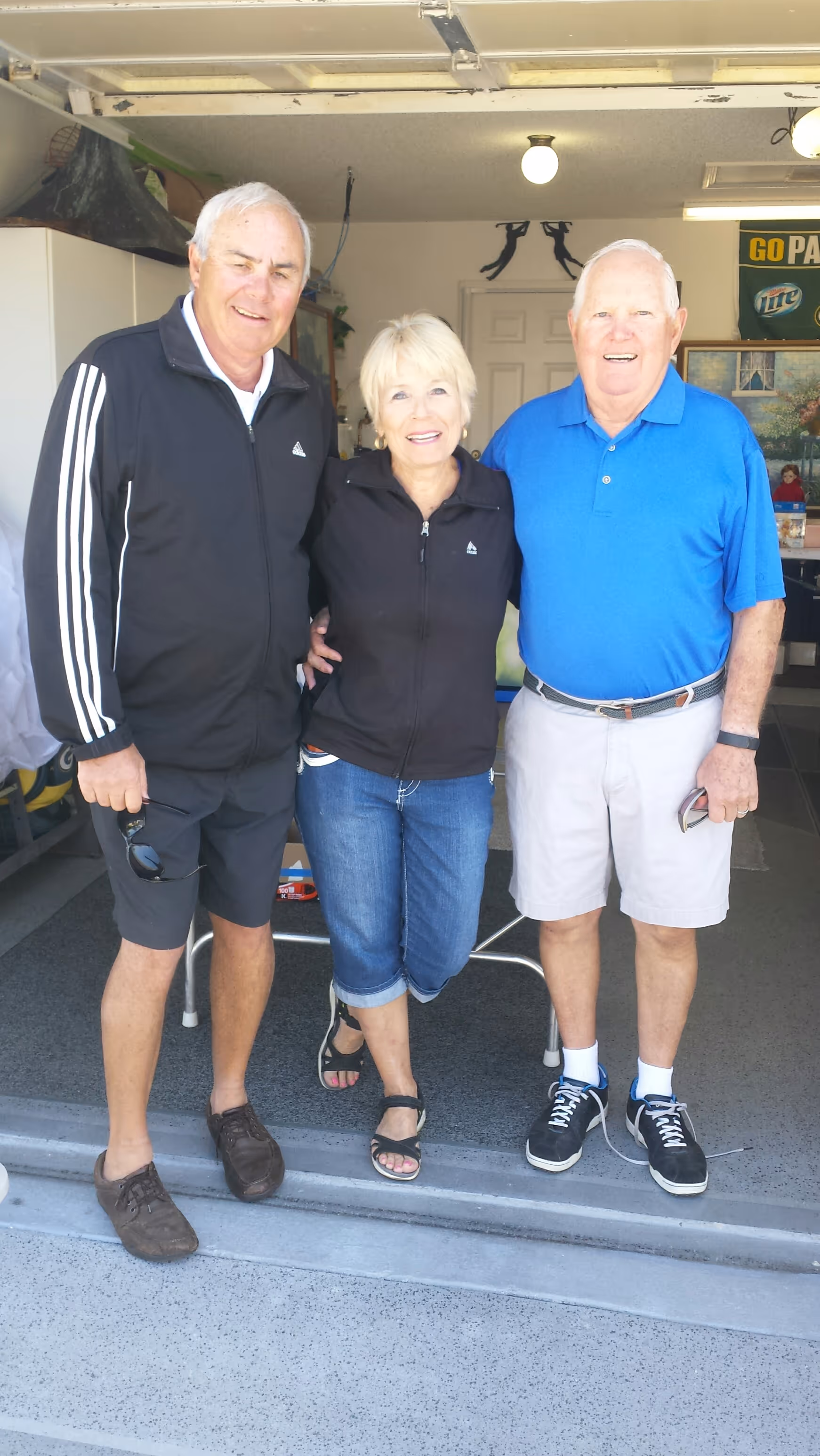 Dana Conley Linda Johnson and Jerry Johnson