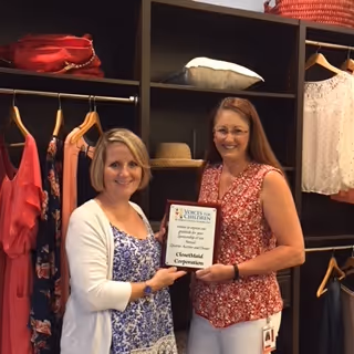 Mona Preece-Davis and Penny McGowan of ClosetMaid