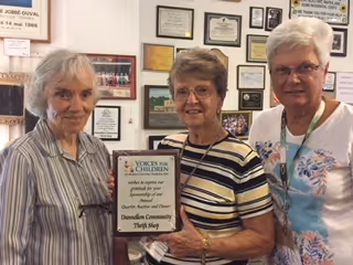 Representatives of the Dunnellon Community Thrift Shop