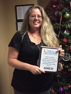 Donna Williams of SIMED in Ocala