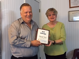 Bob Eldredge and Kathleen Cossey