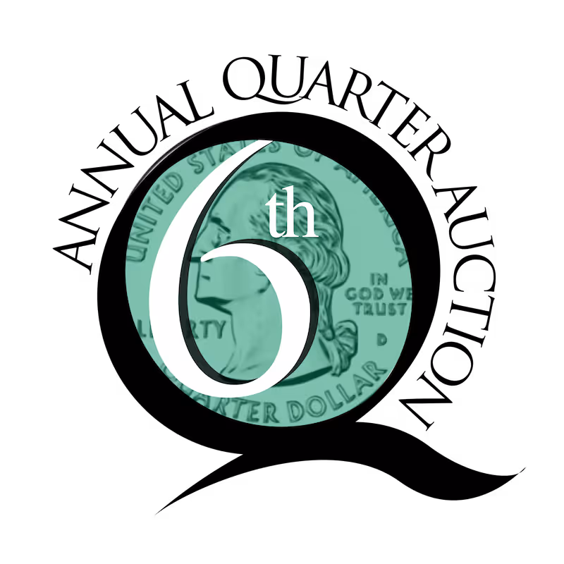 6th Annual Quarter Auction logo