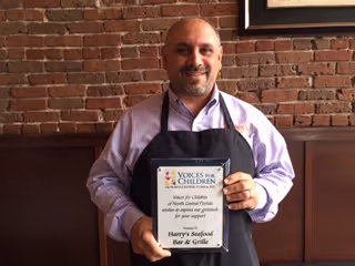 Christ colletti from harry's seafood bar and grille 