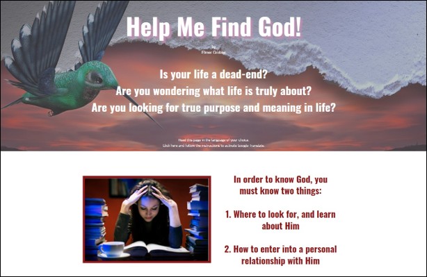 Help Me Find God