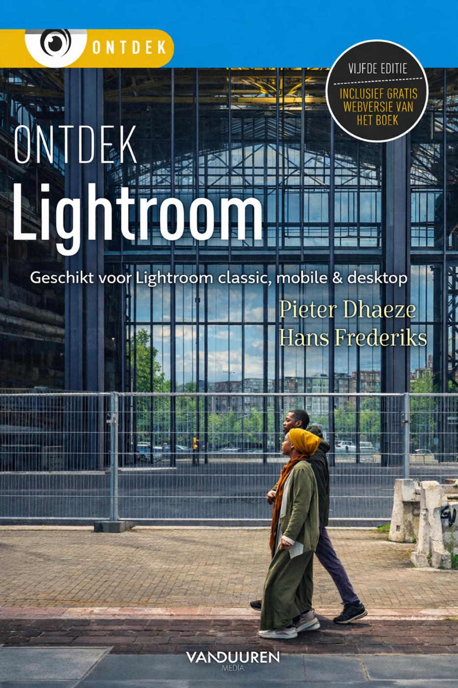 cover fotoboek Ontdek Lightroom Classic, vijfde editie van Pieter Dhaeze