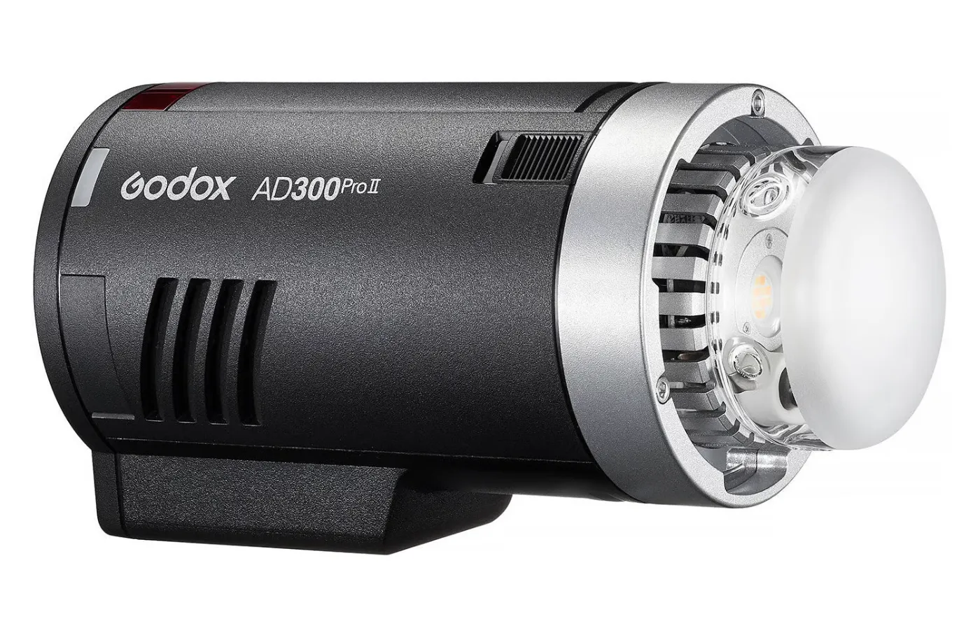 Godox AD300 Pro II accuflitser met ronde flitskop en compacte behuizing