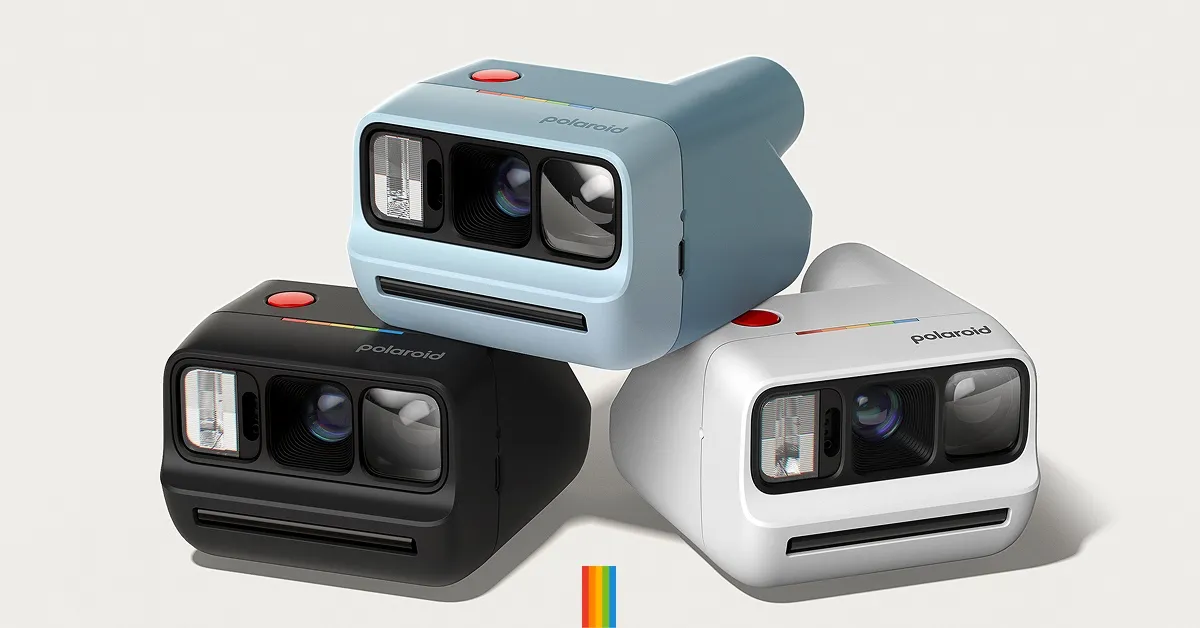 Polaroid Go Generation 3, groep van 3 verschillende kleuren