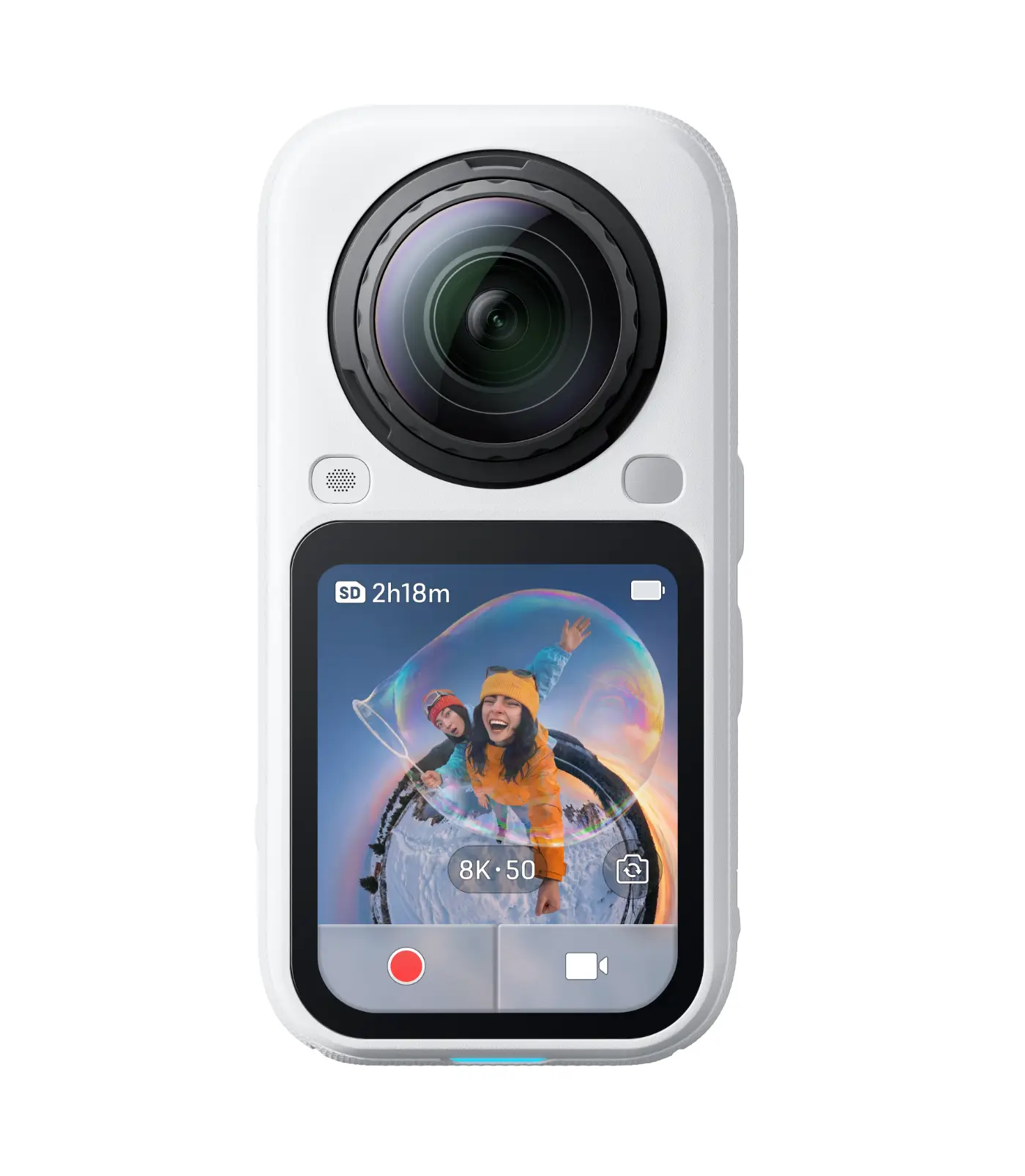 Insta360 X6 8K 360°-camera met dubbele fisheye-lens