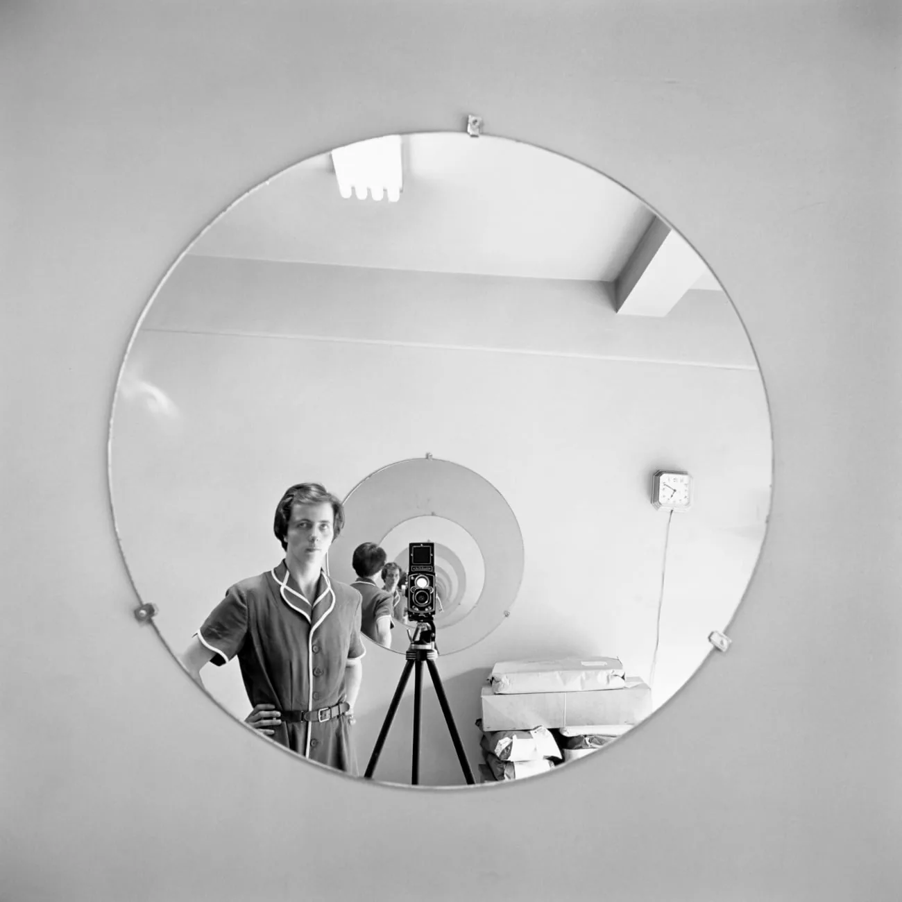 Vivian Maier self-portrait, New York, New York, May 5, 1955