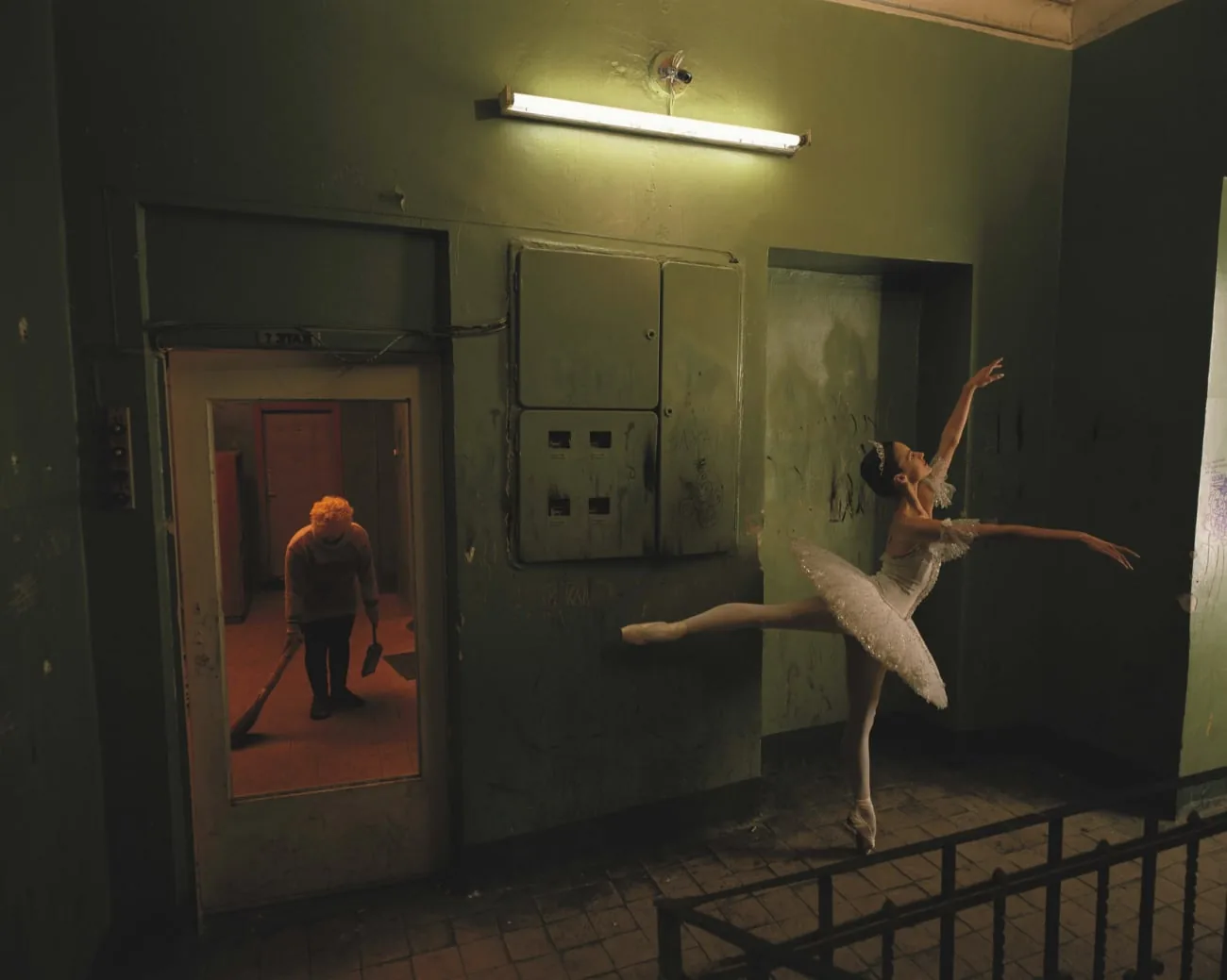 Ballet dancer photographed by Joe McNally
