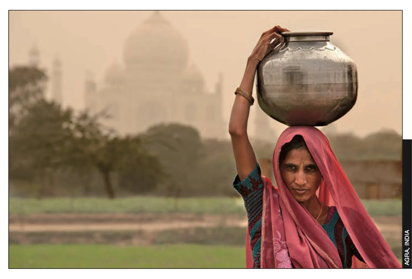 Travel photograph of Agra, India, by Scott Kelby