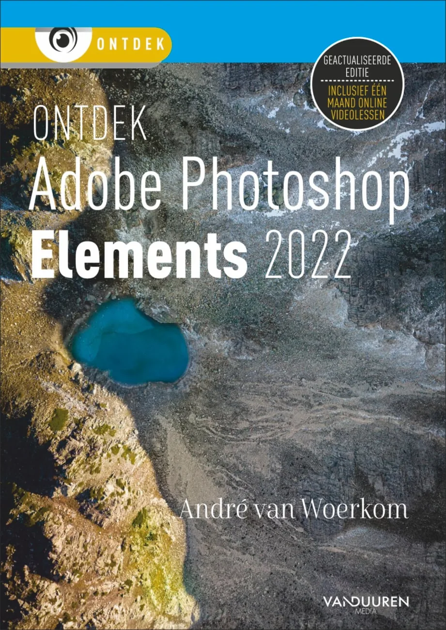 Omslag van het boek Ontdek Adobe Photoshop Elements 2022
