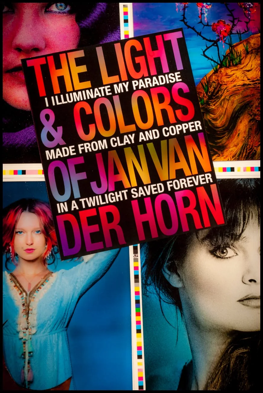 Omslag van The Light and Colors of Jan van der Horn