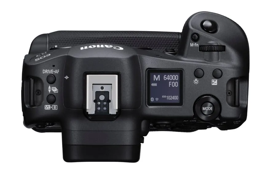 Canon EOS R3 top