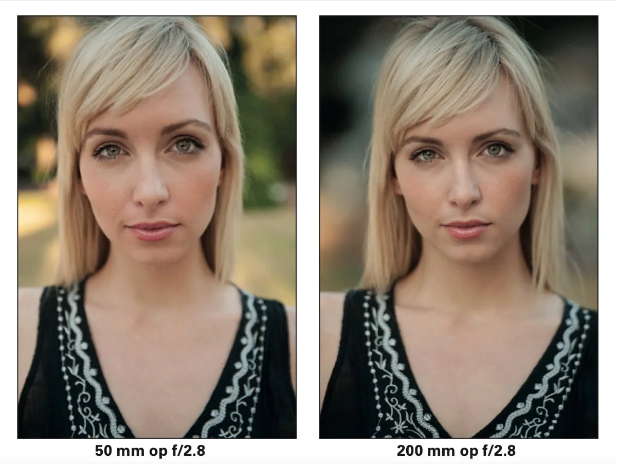 Portrait example of Scott Kelby's explanation of choosing a focal length