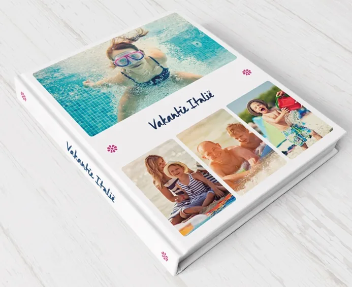 Hardcover photo book