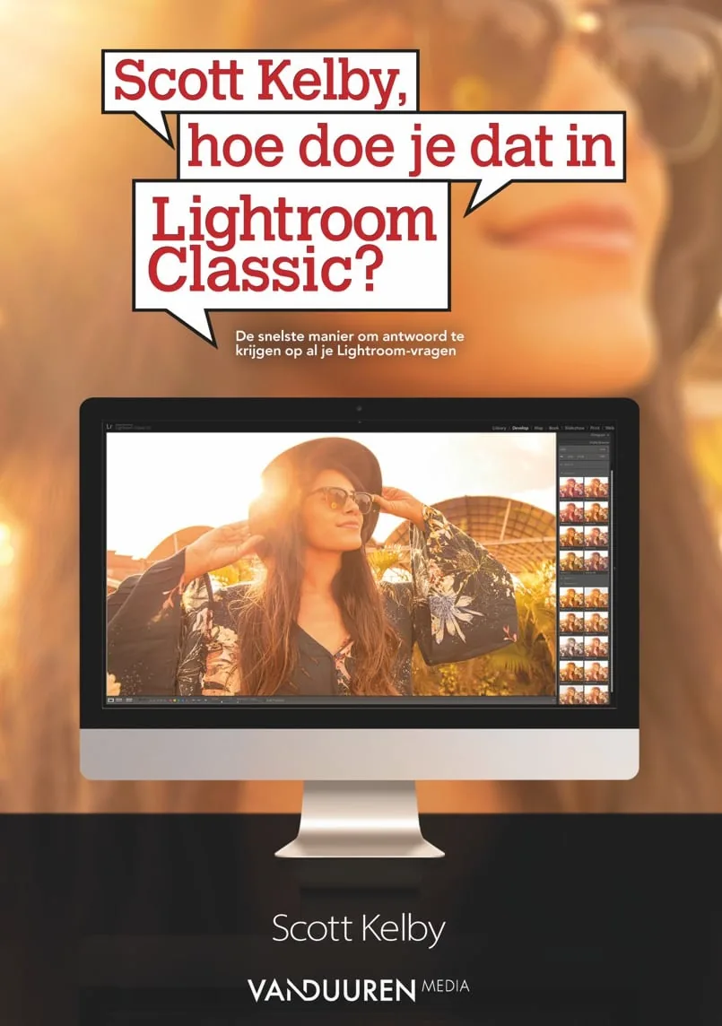 Cover by Scott Kelby, how do you do that in Lightroom Classic?