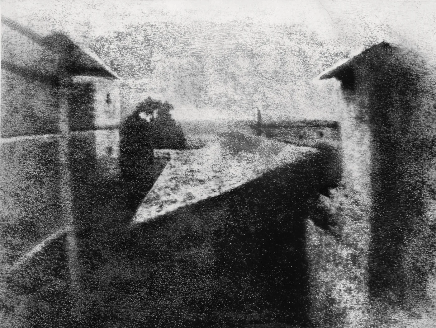 P. 190 View from the Window at Le Gras, Nicéphore Niépce, 1826–1827, heliograph, Getty Images 2673939