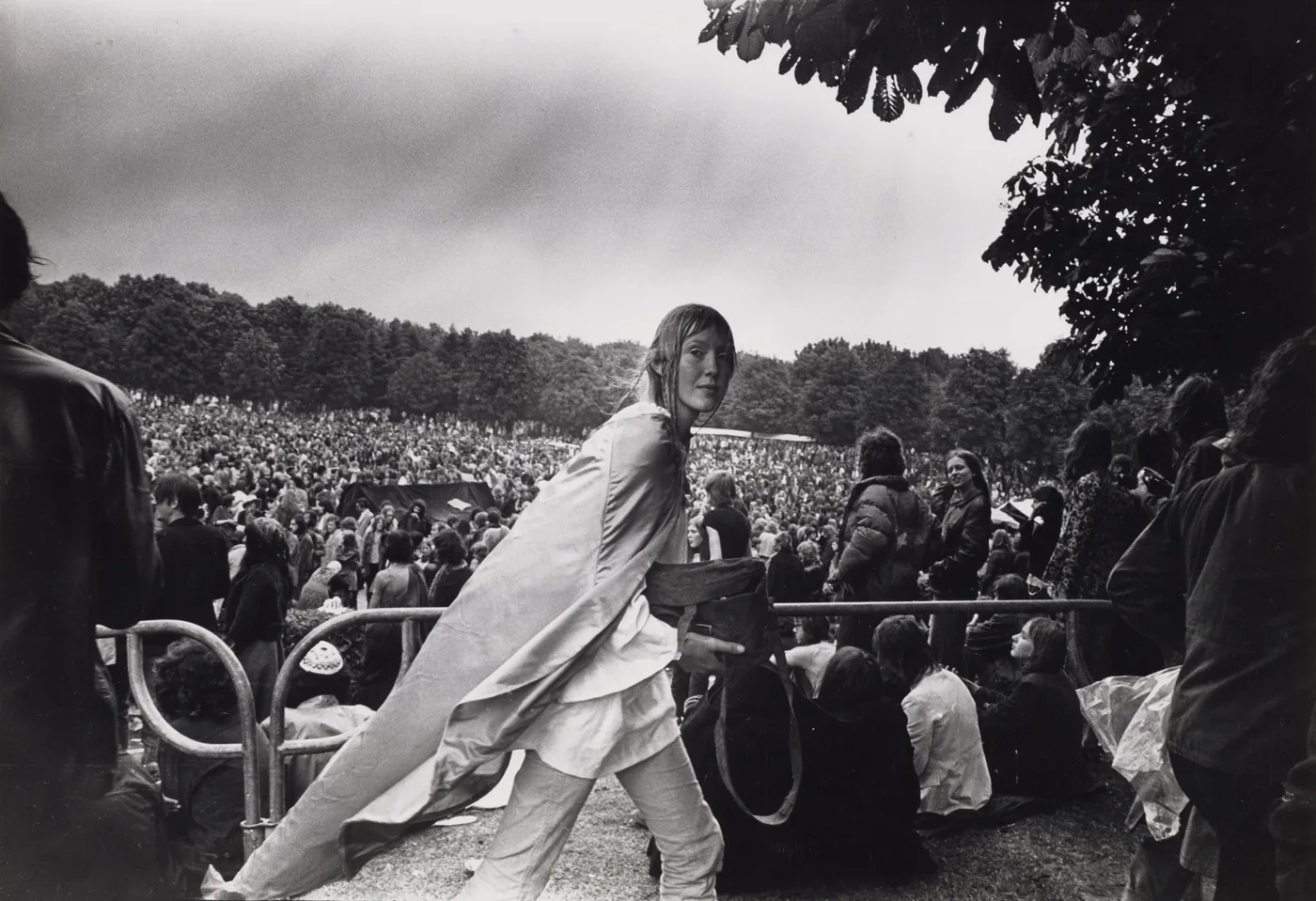 Foto: Dolf Toussaint  Popfestival in het Amsterdamse Bos, 26 juni 1971