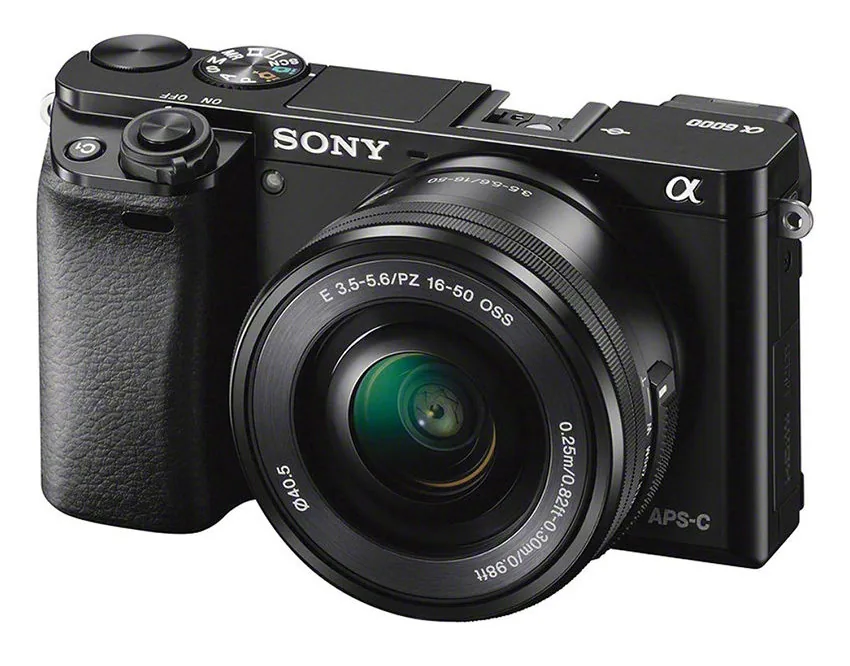 foto front Sony Alpha 6000 camera