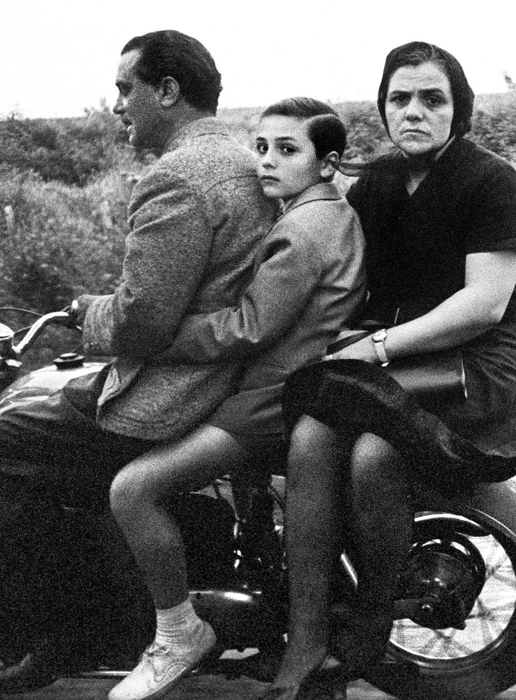 William Klein, William Klein Courtesy of HackelBury Fine Art, London The Holy Family on a Bicycle, Roma 1956