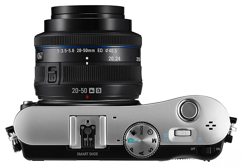 i-Function-ring op een Samsung NX-objectief